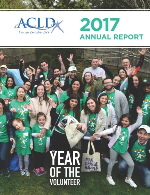 2017 Annual Report Adults And Children With Learning And Developmental